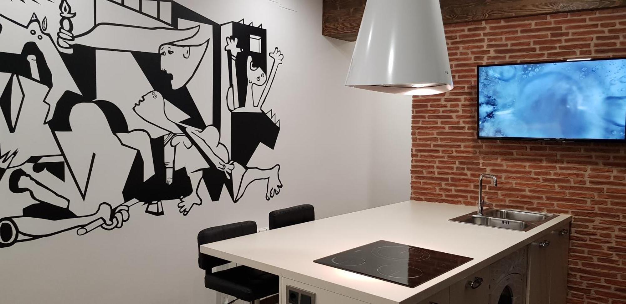 Picasso Callao Wifi Free - Temporada Rental Workers & Stud مدريد المظهر الخارجي الصورة